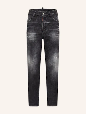 dsquared2 Jeansy 642 Regular Fit schwarz