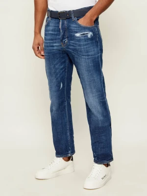 Dsquared2 Jeansy 642 | Slim Fit granatowy
