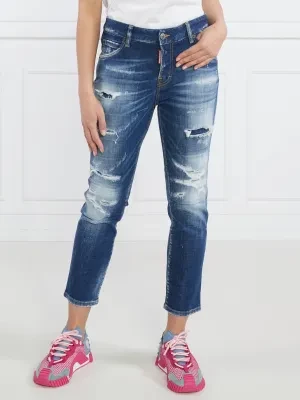 Dsquared2 Jeansy Cool Girl Crop Jeans | Regular Fit