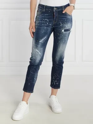Dsquared2 Jeansy Cool Girl Cropped Jean | Regular Fit | low rise