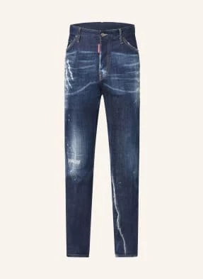 dsquared2 Jeansy Cool Guy Slim Fit blau
