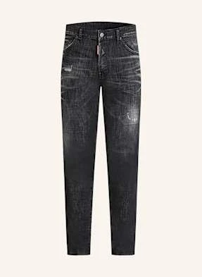 dsquared2 Jeansy Cool Guy Slim Fit schwarz