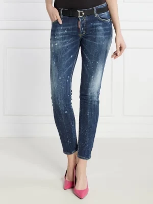 Dsquared2 Jeansy DARK MOLDY WASH MEDIUM WAIST JENNIFER | Skinny fit