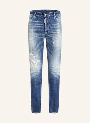 dsquared2 Jeansy Extra Slim Fit blau