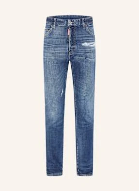 dsquared2 Jeansy Extra Slim Fit blau