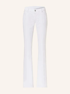 dsquared2 Jeansy Flare weiss