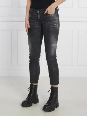 Dsquared2 Jeansy Jennifer Cropped Jea | Slim Fit | low rise