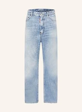 dsquared2 Jeansy London Bro Regular Fit blau