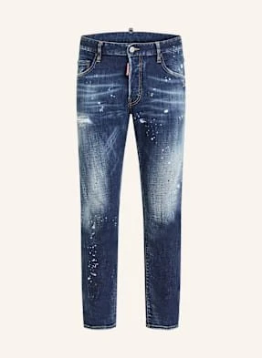 dsquared2 Jeansy Skater Extra Slim Fit blau