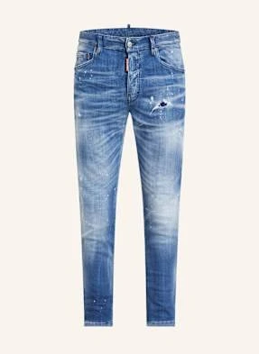 dsquared2 Jeansy Skater Extra Slim Fit blau