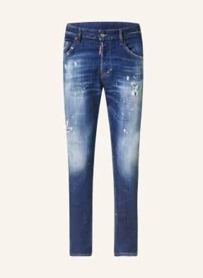dsquared2 Jeansy Skater Extra Slim Fit blau