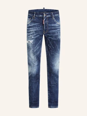dsquared2 Jeansy Skater Extra Slim Fit blau