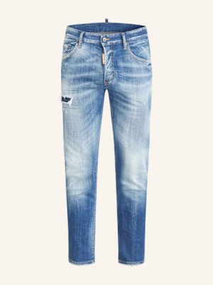 dsquared2 Jeansy Skater Extra Slim Fit blau