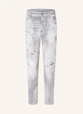 dsquared2 Jeansy Skater Extra Slim Fit grau