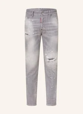 dsquared2 Jeansy Skater Extra Slim Fit grau