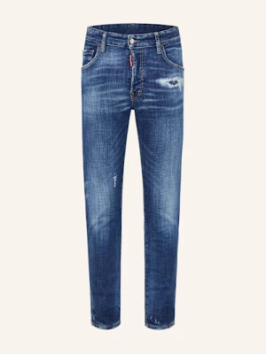 dsquared2 Jeansy Skater Slim Fit blau