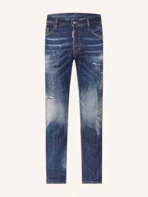 dsquared2 Jeansy Skater Slim Fit blau