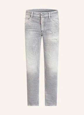 dsquared2 Jeansy Skater Slim Fit grau