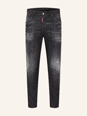 dsquared2 Jeansy Skater Slim Fit schwarz