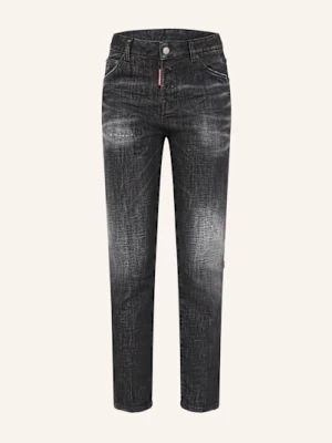 dsquared2 Jeansy Skinny Cool Girl schwarz