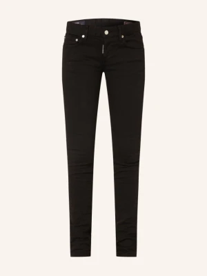 dsquared2 Jeansy Skinny schwarz 900 BLACK