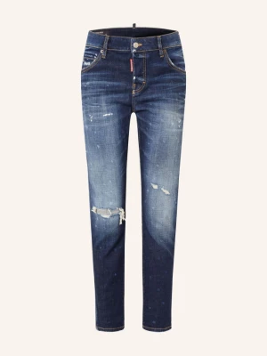 dsquared2 Jeansy Skinny Teddy blau 470 NAVY BLUE