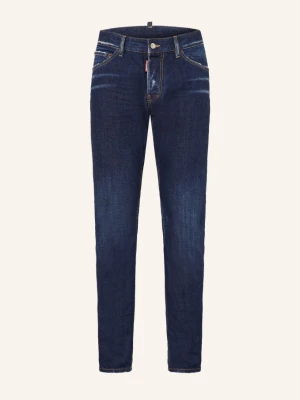 dsquared2 Jeansy Teddy O Kroju Extra Slim Fit blau 470 NAVY BLUE
