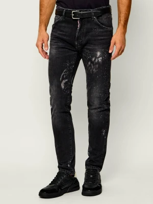 Dsquared2 Jeansy Teddy | Slim Fit czarny