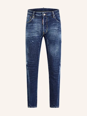 dsquared2 Jeansy Tidy Biker blau