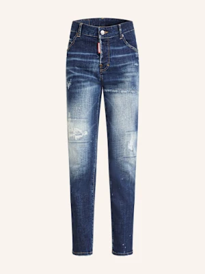 dsquared2 Jeansy W Stylu Destroyed Cool Girl blau