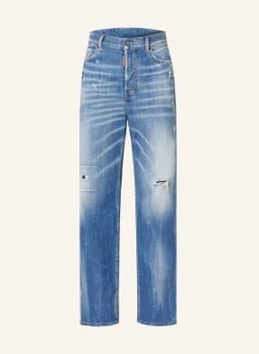 dsquared2 Jeansy W Stylu Destroyed Roadie blau
