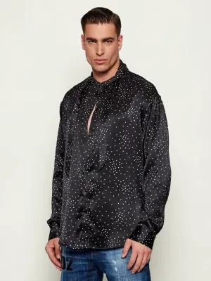 Dsquared2 Jedwabna koszula | Loose fit