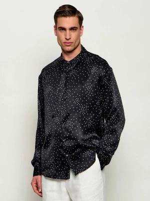 Dsquared2 Jedwabna koszula | Loose fit