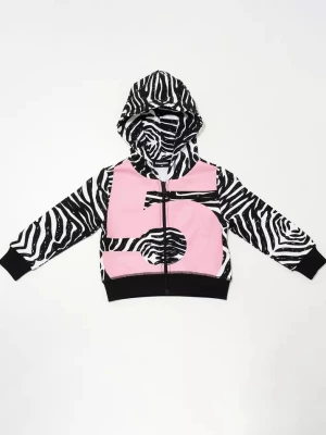 Zdjęcie produktu Dsquared2 Kids Bluza z kapturem w print zebry 4-16 lat rozmiar