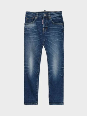 Dsquared2 Kids Niebieskie jeansy slim 6-16 lat rozmiar