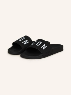 dsquared2 Klapki Icon schwarz
