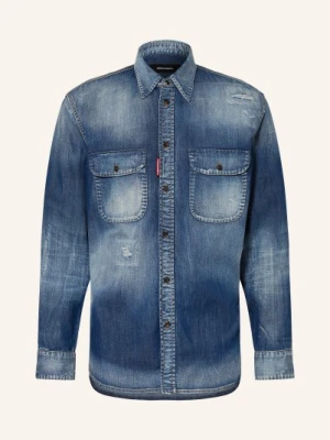 dsquared2 Koszula Dżinsowa Comfort Fit blau
