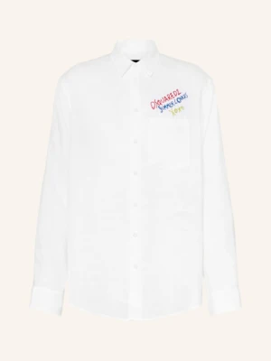 dsquared2 Koszula Z Lnu Comfort Fit weiss