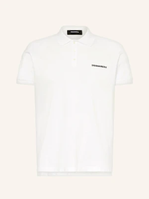 dsquared2 Koszulka Polo Z Piki weiss