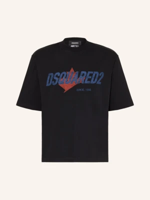 dsquared2 Koszulka schwarz czarny
