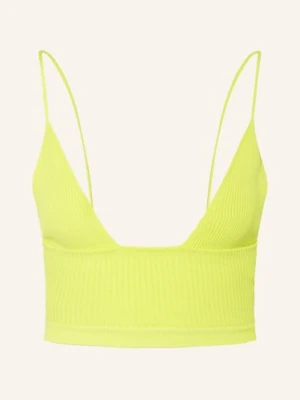 dsquared2 Krótki Top Z Dzianiny gruen