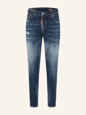 dsquared2 Krótkie Dżinsy Teddy blau