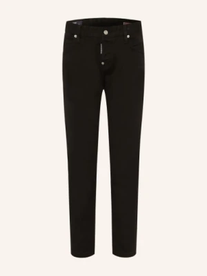dsquared2 Krótkie Dżinsy Teddy schwarz