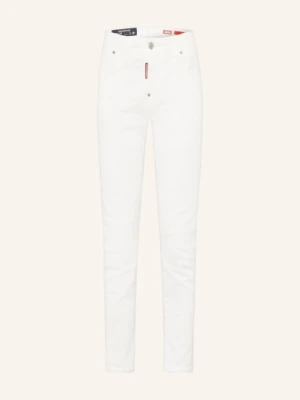 dsquared2 Krótkie Dżinsy Teddy weiss