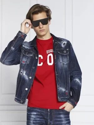 Dsquared2 Kurtka jeansowa Dan Jean Jacket | Regular Fit