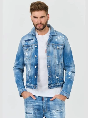 DSQUARED2 Kurtka jeansowa męska Dan Jean Jacket, Rozmiar 56