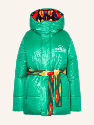 dsquared2 Kurtka Puchowa, Dwustronna gruen