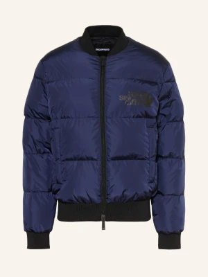 dsquared2 Kurtka Puchowa Easy Puffer blau