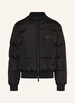 dsquared2 Kurtka Puchowa Easy Puffer schwarz