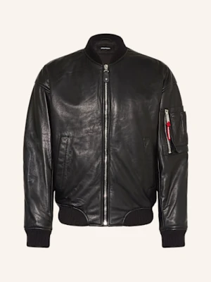 dsquared2 Kurtka Skórzana schwarz